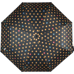 Johns 3 Fold Mannual Open Smiley Print Rain & Sun Umbrella 545mm Size ANSY 8