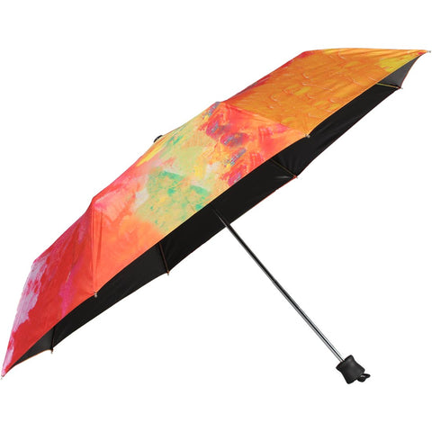 Johns 3 Fold Mannual Open Modern Art Print Rain & Sun Umbrella 545mm Size (MA1)