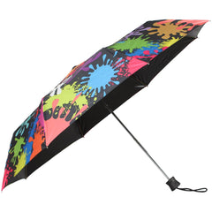 Johns 3 Fold Mannual Open Modern Art Print Rain & Sun Umbrella 545mm Size (MA 3)