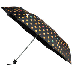 Johns 3 Fold Mannual Open Smiley Print Rain & Sun Umbrella 545mm Size ANSY 8