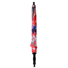 JOHNS BLAST SINGLE FOLD 485MM KIDS UMBRELLA WITH SPIDERMAN- 1 PRINT AND WATERGUN