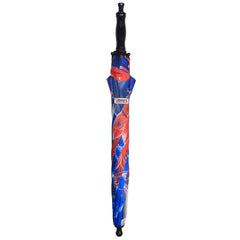 JOHNS BLAST SINGLE FOLD 485MM KIDS UMBRELLA WITH SPIDERMAN-3 PRINT AND WATERGUN