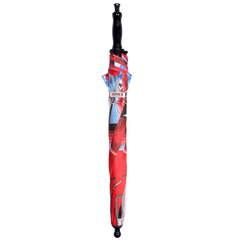 JOHNS BLAST SINGLE FOLD 485MM KIDS UMBRELLA WITH SPIDERMAN-2 PRINT AND WATERGUN