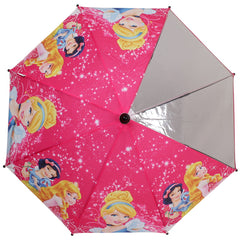 Johns Blast Single Fold 485mm Kids Umbrella with Princess Print and Watergun