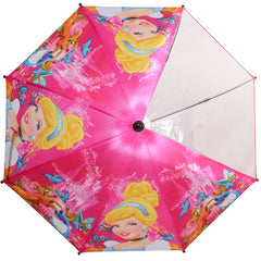 JOHNS BLAST SINGLE FOLD 485MM KIDS UMBRELLA WITH PRINCESS PRINT-4 AND WATER GUN