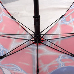 JOHNS BLAST SINGLE FOLD 485MM KIDS UMBRELLA WITH SPIDERMAN- 1 PRINT AND WATERGUN