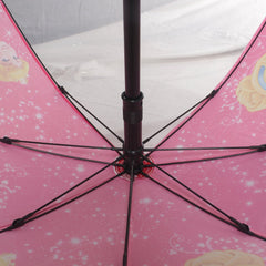 Johns Blast Single Fold 485mm Kids Umbrella with Princess Print and Watergun