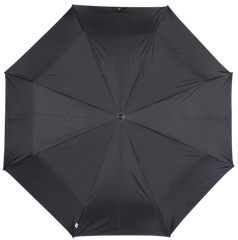 Moon Silver-John's 3 Fold Mono Colour Umbrellas-545mm