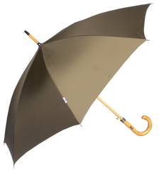 John's  Woodking  Auto Open  Straight Fold Mono Colour Umbrella-610 mm